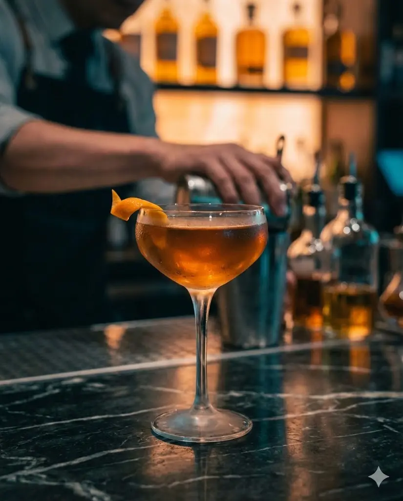 Cocktails an der Bar